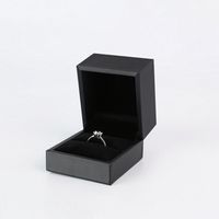 Premium PU Leather Jewelry Finger Rings Boxes Gift Boxes Jewelry Case for Rings - Boxes, Cases