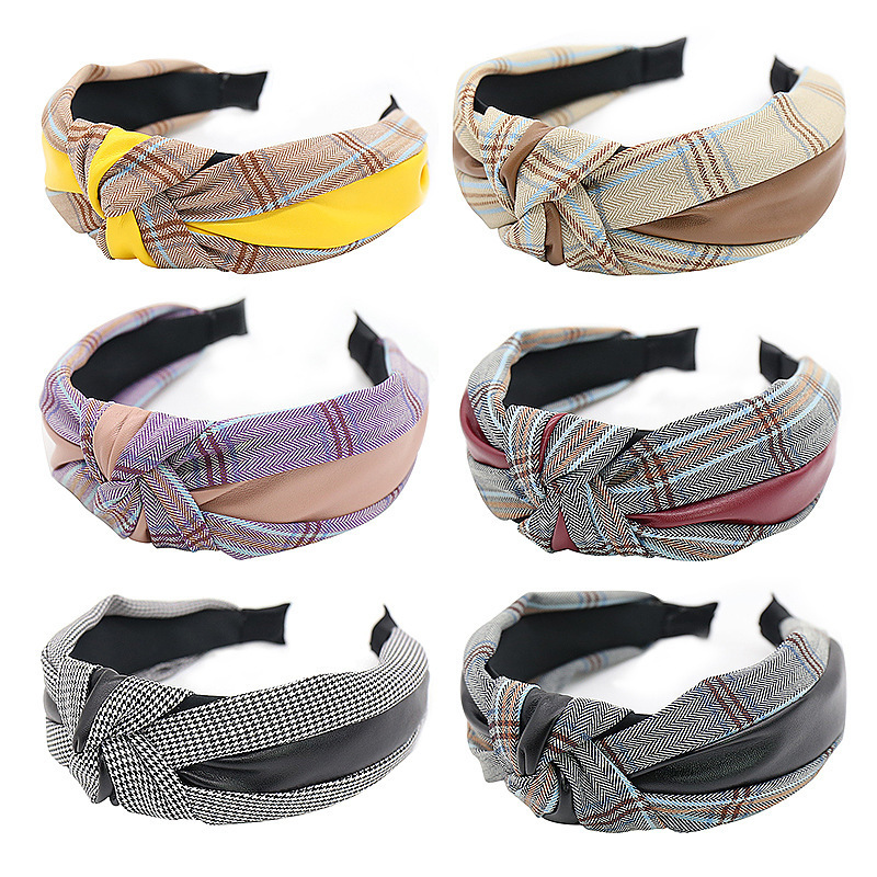 Multicolor Spring Knot Headband - Headbands
