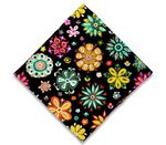 Polyester Hemmed Reusable Face Bandana