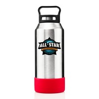 32 oz Growler Bottle w/Silicone Bowl - Thermoses, Bottles