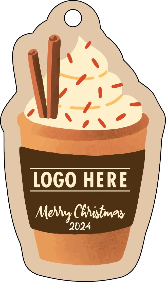 Full Color Acrylic Ornaments - Hot Chocolate - Ornaments
