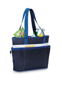 Vineyard Insulated Tote - Navy Blue