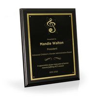 Corvus Award Plaque, 10.5"x13"