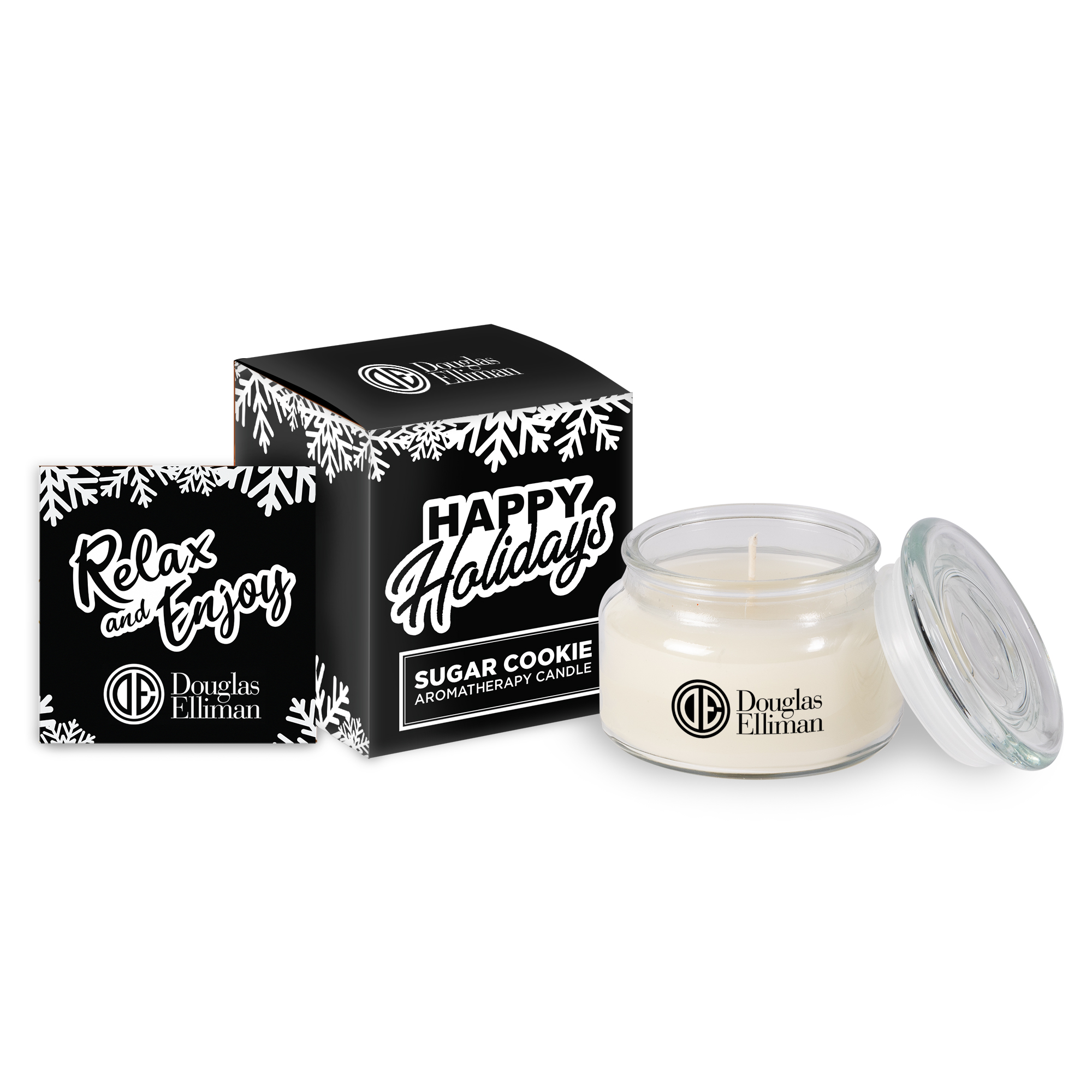 8 Oz. Patio Jar Glass Candle in Soft Touch Gift Box