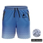 Men's & Kids' Sublimation Short Length Shorts w/ Pockets