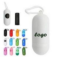 Dog Waste Bag Holder Small Dog Bag Dispenser With Hook - Cases, Bottles
