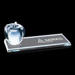 Apple Award on Clear Base