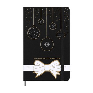 Moleskine® Hard Cover Holiday Notebook Gift Set - Black