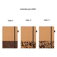 Eco-friendly A5 Cork Notebook and Pen Set Gift Box - Notebooks, Pens