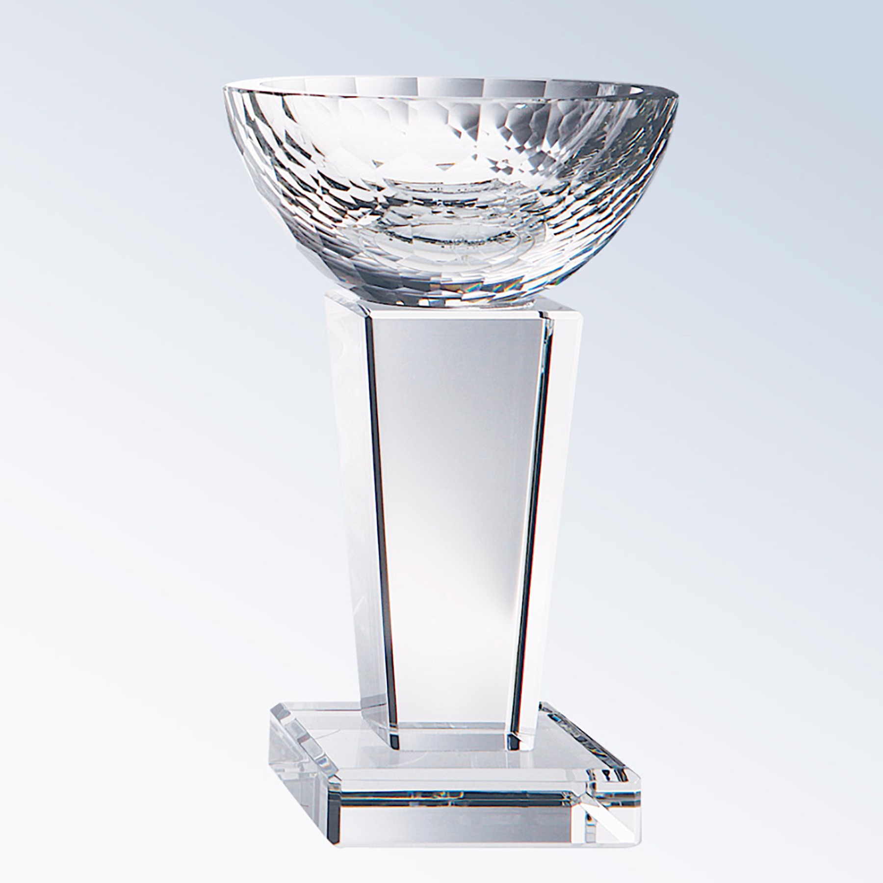 Crystal Glory Trophy Cup, Small (4-1/4"x7") - Trophies, Crystal