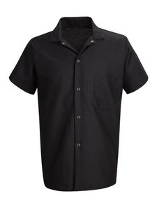 Red Kap Culinary - Men's Five-Gripper Closure Cook Shirt