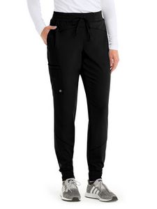 Barco One - Women's Three-Pocket Mid-Rise Boost Jogger Scrub Pant - Scrubs, Pants