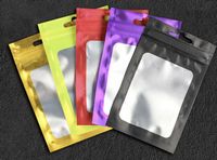 Pearlized Cable Package Zipper Lock Pouch - Pouches, Organizers
