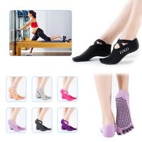 Non Slip Five Toe Yoga Socks - Socks