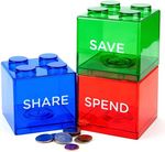 Building Block Money Saving Box
