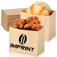 Disposable Kraft Paper Popcorn Food Bag - Bags