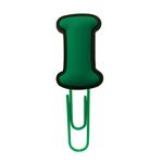 Patch Letter Series - Letter I Paper Clip