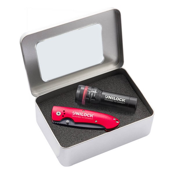 Gift Set With Fl24 Zoom Cree Light & Tk305 Lock Back Knife