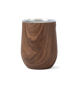 CORKCICLE® Stemless Wine Cup - 12 Oz. - Walnut