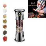 Dual-Chamber Spice Mill Manual Grinder