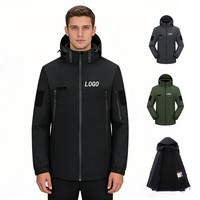 Men Tactical Hooded Jacket - Coats, Costumes