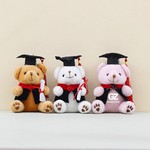 Mini Graduation Bear Keychain Crafts