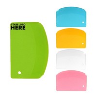 PP Dough Flexible Bowl Scraper Pastry Cutter - Knives