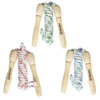 7" Jump Rope w/Wooden Handle - Ropes, Exercise Equipment