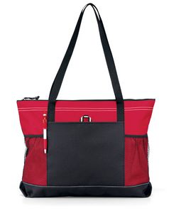 Select Zippered Tote - Red