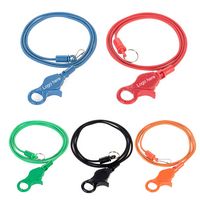 20" L Bungee Cord Card Holder W/ Lobster Claw - Cords, Cables