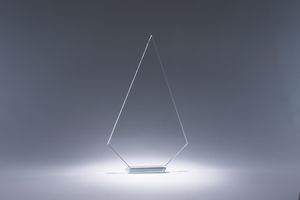 8.5" Prosperity Crystal Award