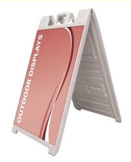 24 X 36 White A-Frame Signacade - Signs