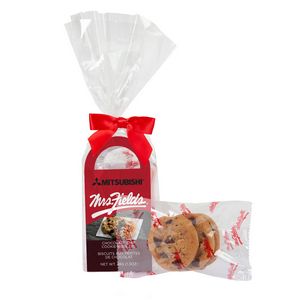 Happy Holidays Mrs. Fields Mini Cookie Gift Tote