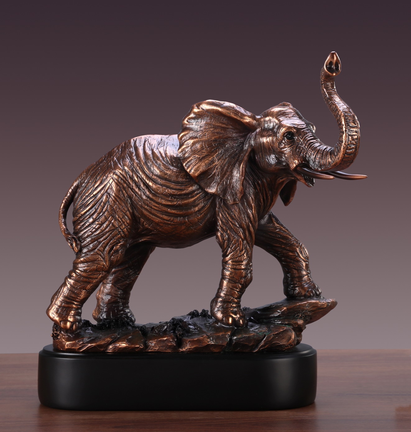 Elephant Trophy (10"x12.5") - Trophies
