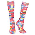 Crew Unisex Sublimated Full Color Socks
