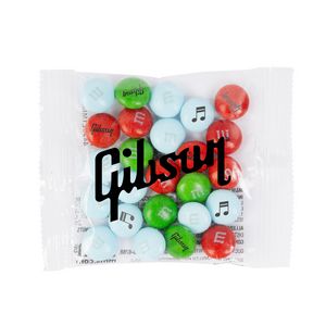 3/4 oz. Personalized M&M'S® in Single Color Printed Favor Pack