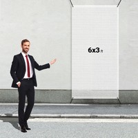 Custom 6' X 3' Mesh Banners - Banners, Signs