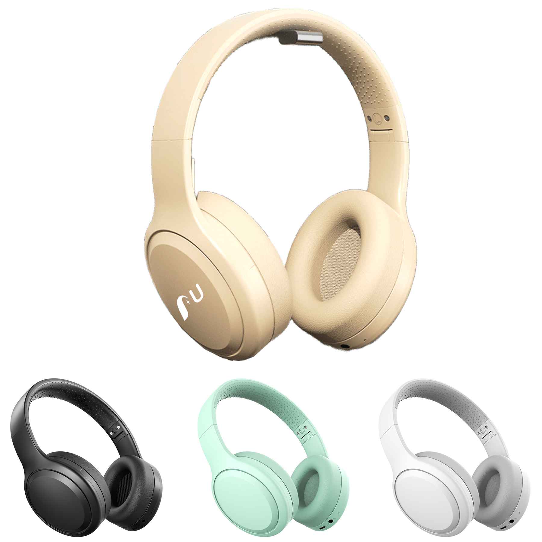 Foldable Stereo Wireless Headphone On Ear Headset - Headphones