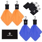 Microfiber Glasses Cleaning Cloth W/ Pouch 5.91" x 5.91"