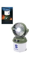 Rechargeable 3W COB Lantern with Fan - Flashlights, Lanterns