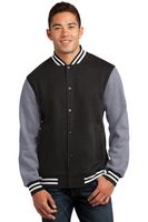 Sport-Tek® Fleece Letterman Jacket.