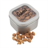 Window Tin w/Honey Roasted Peanuts