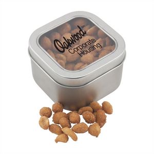 Window Tin w/Honey Roasted Peanuts