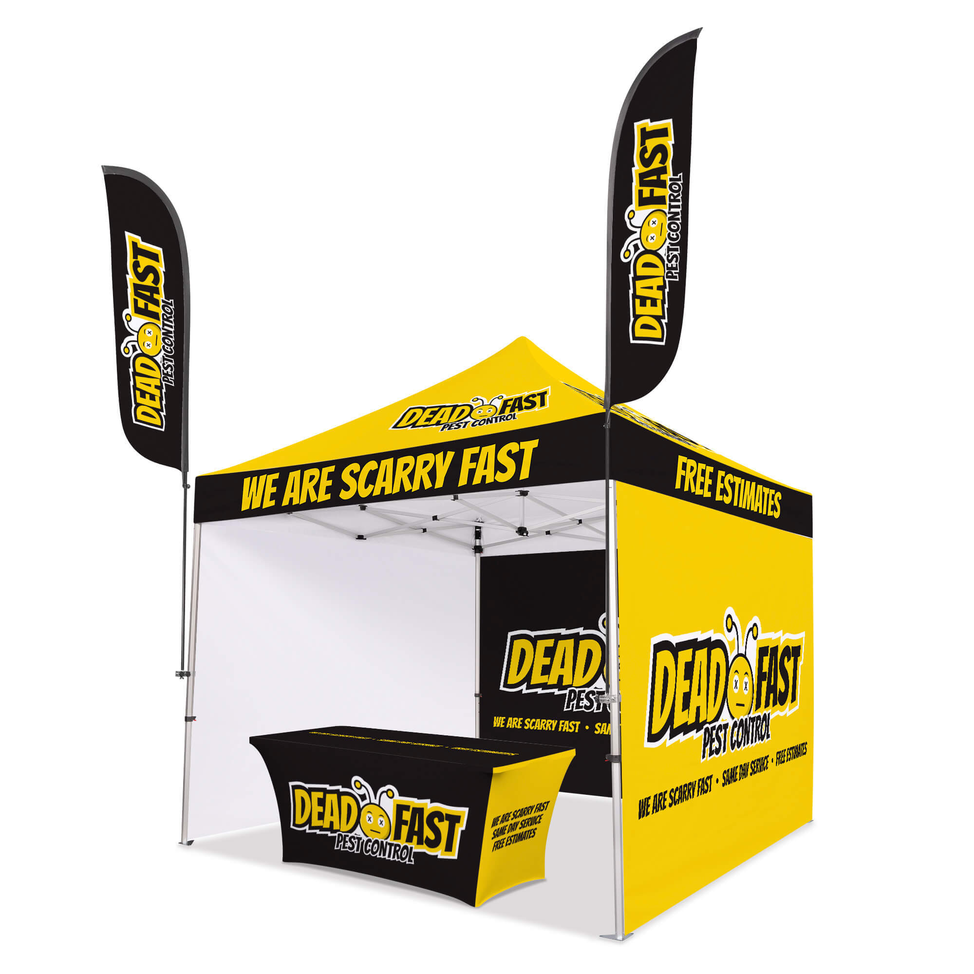 10' x 10' Custom Canopy Tent - Experience Platinum Package - Tents, Trade Show Booths