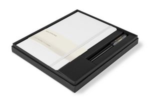 Moleskine® Large Notebook and Kaweco Pen Gift Set - White