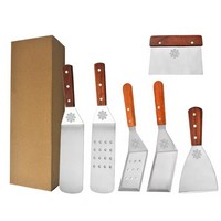 Stainless Steel Griddle Spatula Tools Set - Tools, Knives