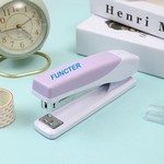 Double Macaron Color Office Using Handheld Stapler