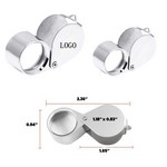 Metal Handheld Jewelry Viewing Loupe