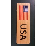 American Flag Hardwood Bookmarks - FLG01-11A