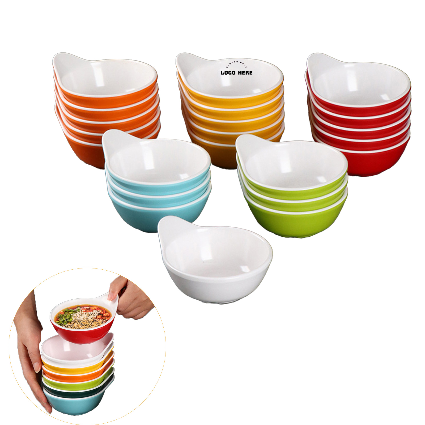 Single-Handle Sauce Bowl - Bowls